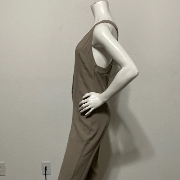 Illa Illa Dancing Queen Jumpsuit Linen Blend Olive Green NEW Size M - Picture 3 of 10